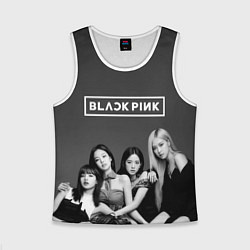 Майка-безрукавка детская BLACKPINK BW Divas, цвет: 3D-белый