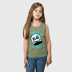 Майка детская хлопок Mello Made it Right, цвет: авокадо — фото 2