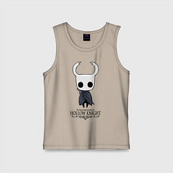 Майка детская хлопок Hollow Knight, цвет: миндальный