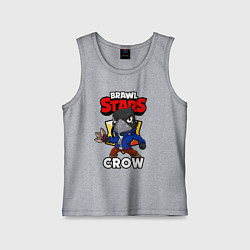 Детская майка BRAWL STARS CROW