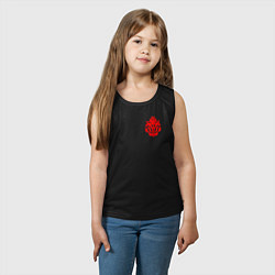 Майка детская хлопок OVERLORD, цвет: черный — фото 2