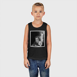 Майка детская хлопок MASK, цвет: черный — фото 2