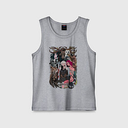 Майка детская хлопок The Witcher wild hunt, цвет: меланж