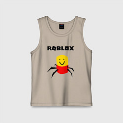 Майка детская хлопок ROBLOX, цвет: миндальный