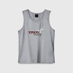 Майка детская хлопок Linkin Park 2021, цвет: меланж