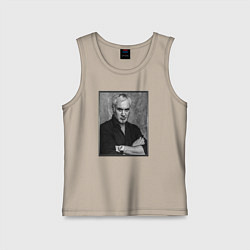 Майка детская хлопок Валерий Меладзе, цвет: миндальный