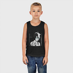 Майка детская хлопок УлькиорраUlquiorra, цвет: черный — фото 2