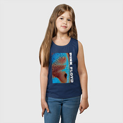 Майка детская хлопок Pink Floyd Meddle, цвет: тёмно-синий — фото 2
