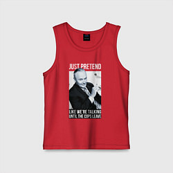 Майка детская хлопок The Office - Creed, цвет: красный