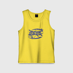 Майка детская хлопок New York - Y2K, цвет: желтый