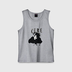 Майка детская хлопок The Cure - Robert Smith, цвет: меланж