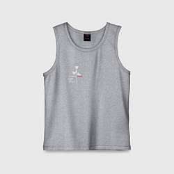 Майка детская хлопок Depeche Mode - Enjoy The Silence красная роза, цвет: меланж