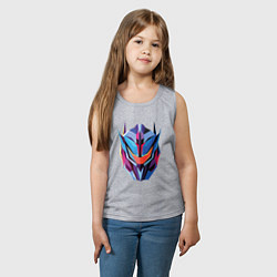 Майка детская хлопок Transformers art, цвет: меланж — фото 2