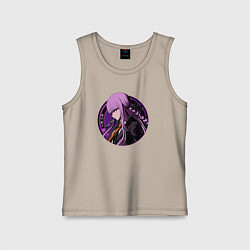 Майка детская хлопок Kyouko Kirigiri - Danganronpa, цвет: миндальный