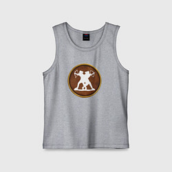 Майка детская хлопок Скифия Rome: Total War Alexander, цвет: меланж