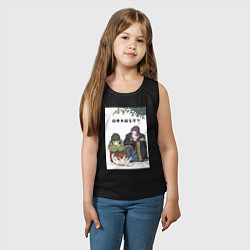 Майка детская хлопок Монолог фармацевта Маомао Жэньши, цвет: черный — фото 2