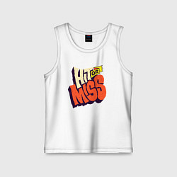 Майка детская хлопок Пан или пропал, цвет: белый