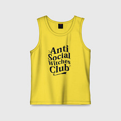Детская майка Anti social witches club
