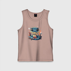 Майка детская хлопок Змайка, цвет: пыльно-розовый