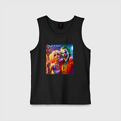 Майка детская хлопок Folie a deuxs - pixel art, цвет: черный