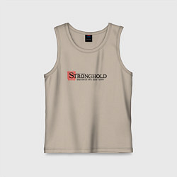 Майка детская хлопок Stronghold Crusader Definitive Edition, цвет: миндальный