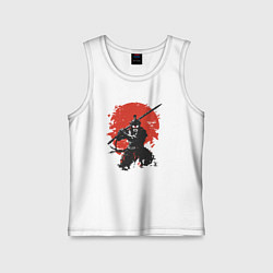 Майка детская хлопок Samurai style, цвет: белый