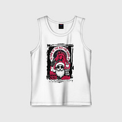 Майка детская хлопок Красный огненный конь 2026, цвет: белый