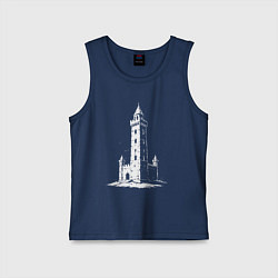 Майка детская хлопок Страж веков, цвет: тёмно-синий