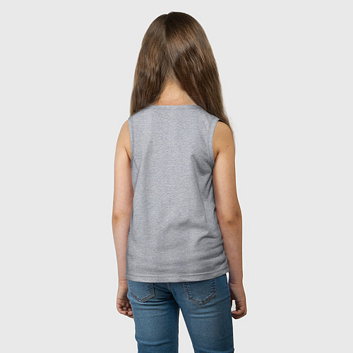 Детская майка Диманом быть офигенно / Меланж – фото 4