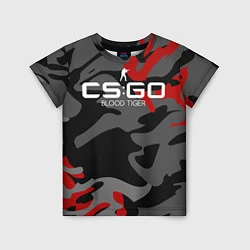 Детская футболка CS:GO Blood Tiger