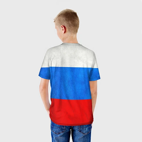 Детская футболка Russia: from 173 / 3D-принт – фото 4