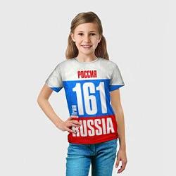 Футболка детская Russia: from 161, цвет: 3D-принт — фото 2