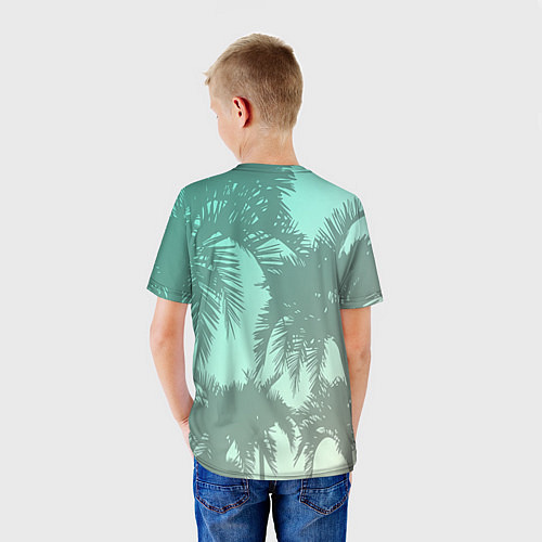 Детская футболка HAWAII 8 / 3D-принт – фото 4