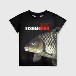 Детская футболка The best fisherman