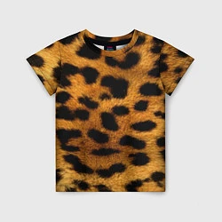 Детская футболка Шкура леопарда
