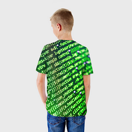 Детская футболка Программирование 4 / 3D-принт – фото 4