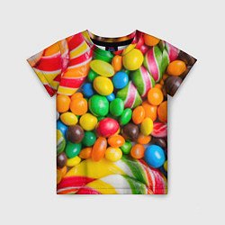 Детская футболка Сладкие конфетки