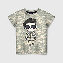 Детская футболка Song Joong Ki: Camo
