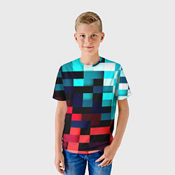 Футболка детская Pixel Color, цвет: 3D-принт — фото 2