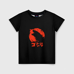 Футболка детская Godzilla, цвет: 3D-принт
