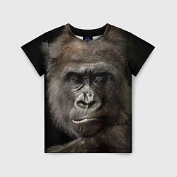 Детская футболка Глаза гориллы