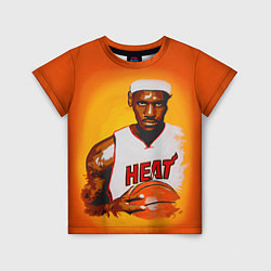 Детская футболка LeBron James: Heat