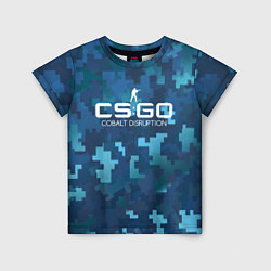 Детская футболка Cs:go - Cobalt Disruption Ржавый кобальт