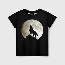 Детская футболка Moon Wolf