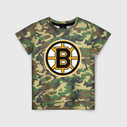 Детская футболка Bruins Camouflage