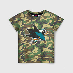 Детская футболка Sharks Camouflage