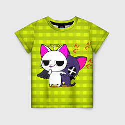 Детская футболка Аниме котики