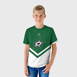 Футболка детская NHL: Dallas Stars, цвет: 3D-принт — фото 2