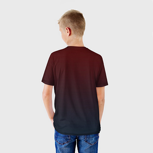 Детская футболка Огонь против воды / 3D-принт – фото 4