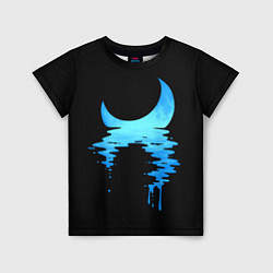 Детская футболка Отражение Луны